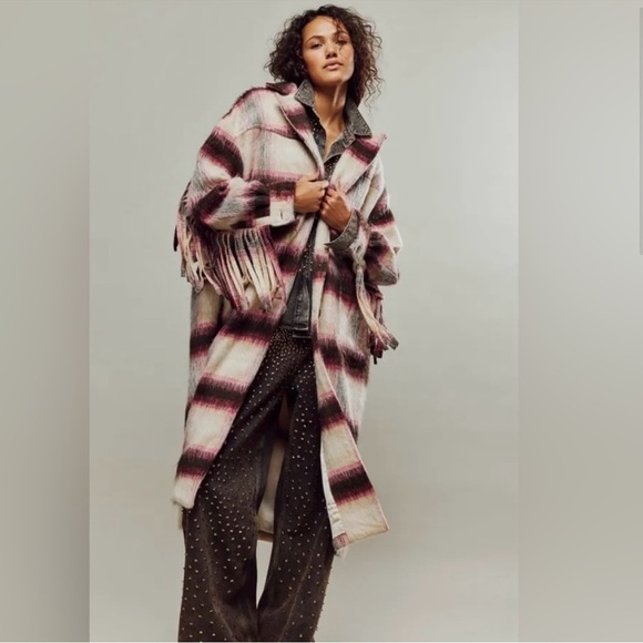 Free People Bali Pressley Wool Coat Sz XS/S - Picture 1 of 16
